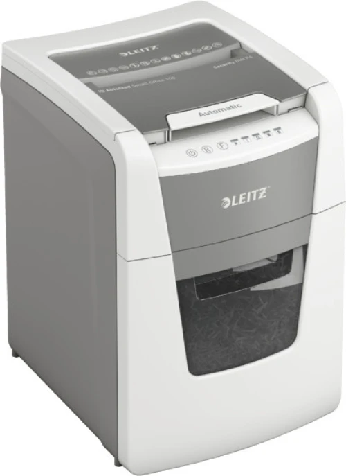 LEITZ Aktenvernichter IQ AF Small Office 100, P-4, 34lt