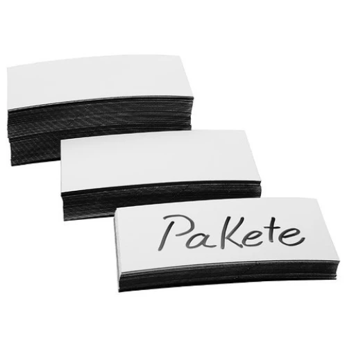 MAGNETOPLAN Magnetetiketten, 100 x 20 x 0.6 mm, 100 Stück