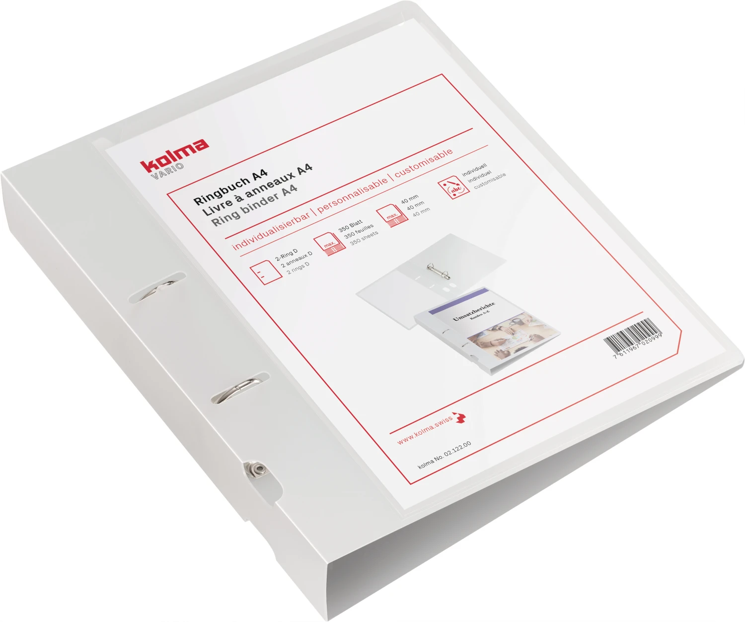 KOLMA Ringbuch Vario KolmaFlex A4