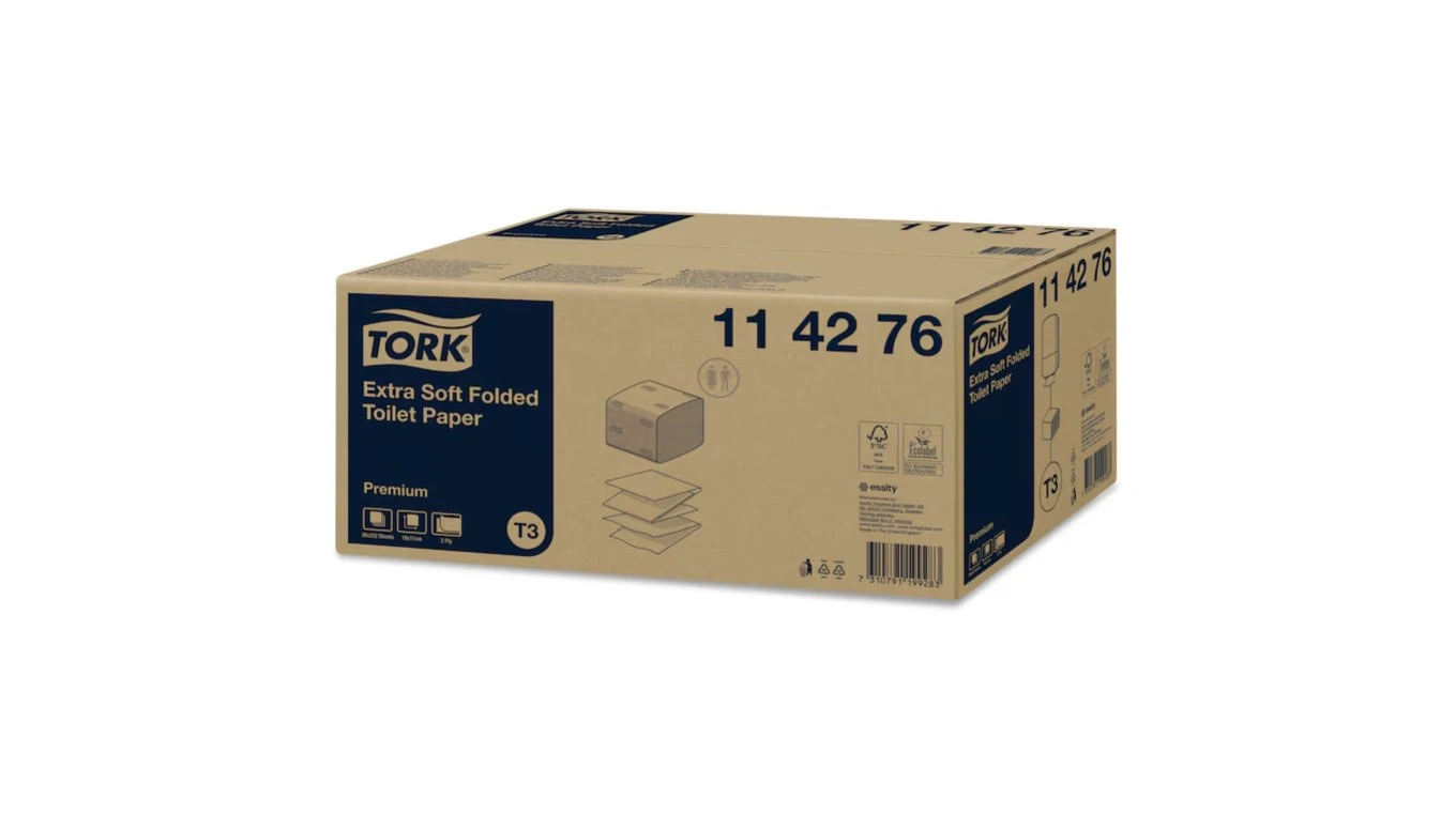 TORK WC-Papier Einzelblatt Premium 2-lagig, 7'560 Blatt