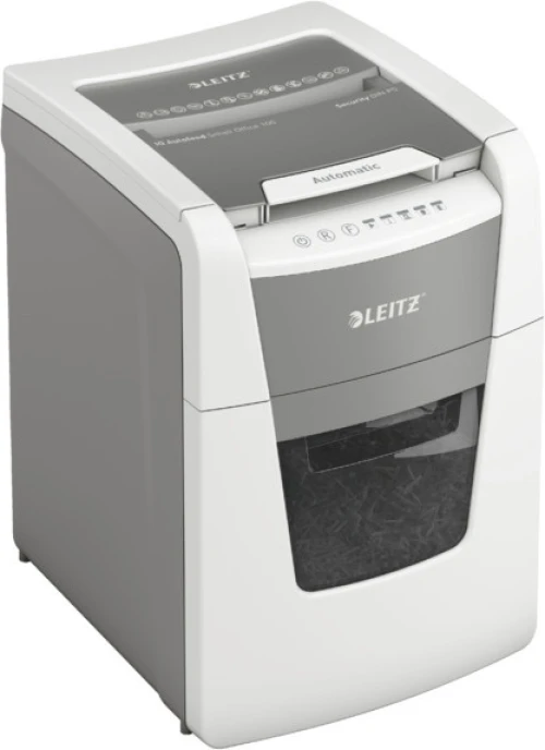 LEITZ Aktenvernichter IQ AF Small Office 100, P-5, 34lt