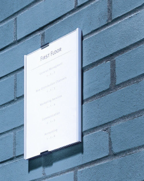 DURABLE Türschild mit Aluminiumrücken 210 x 297 mm