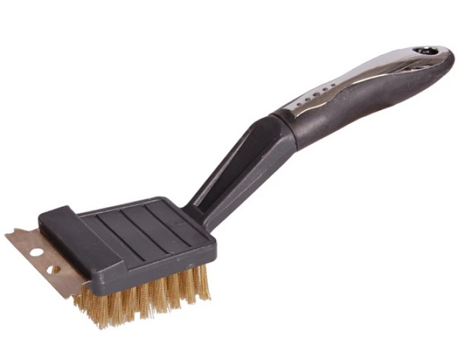 EDI CLEAN Grillbürste mit Metallschaber
