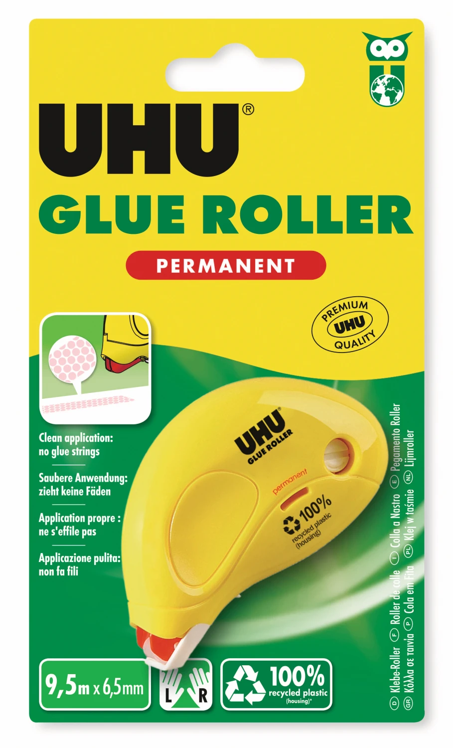 UHU Kleberoller 9,5mx6,5mm