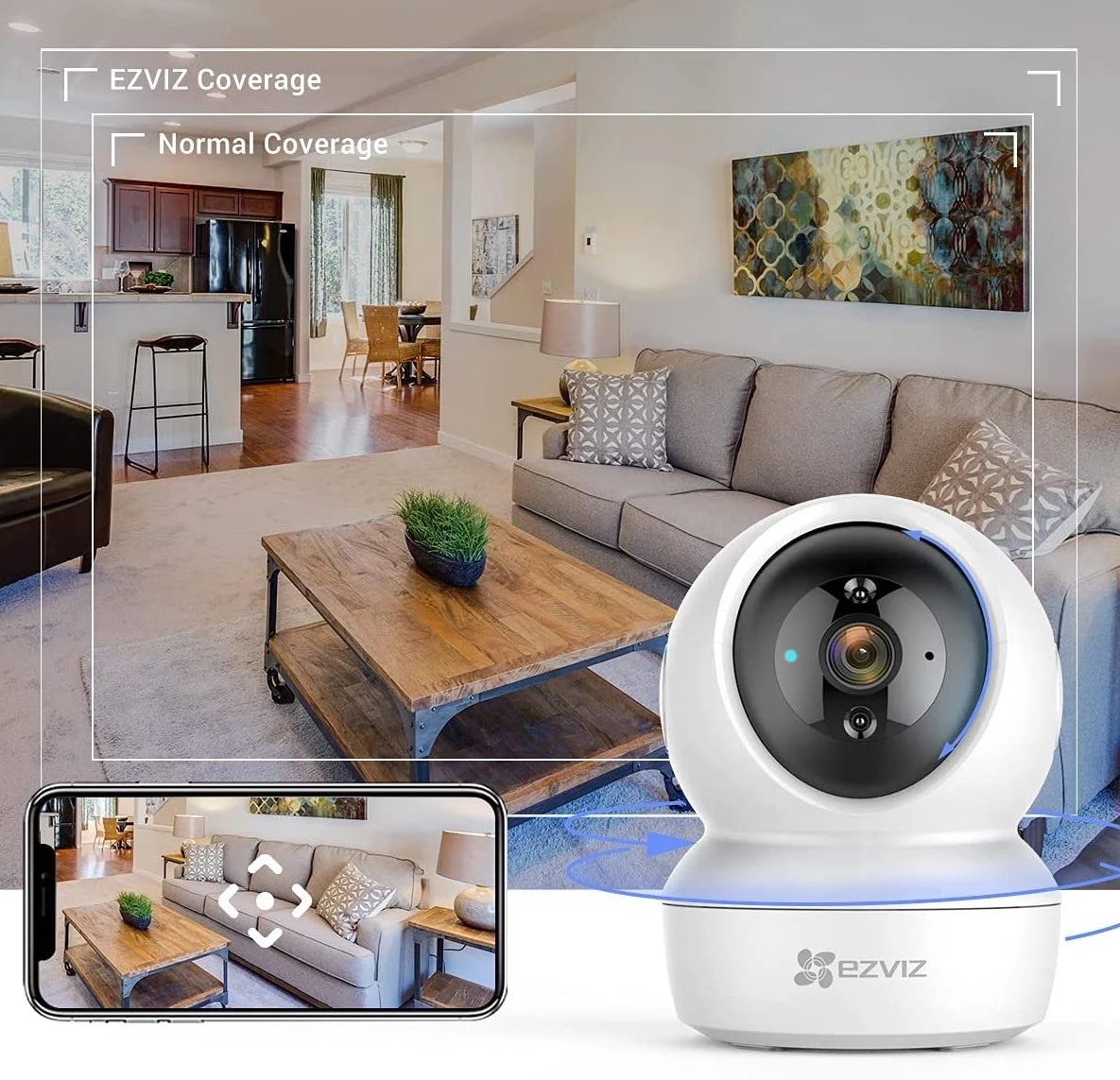 EZVIZ C6N 4MP Wlan PT Netzwerkkamera