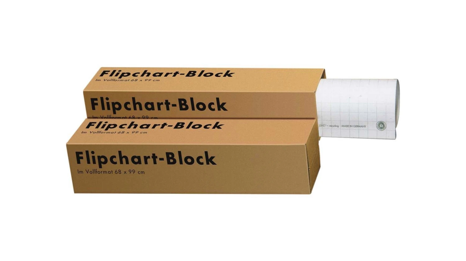 LANDRÉ Flip-Chart-Block 65 x 98cm, kariert 25mm
