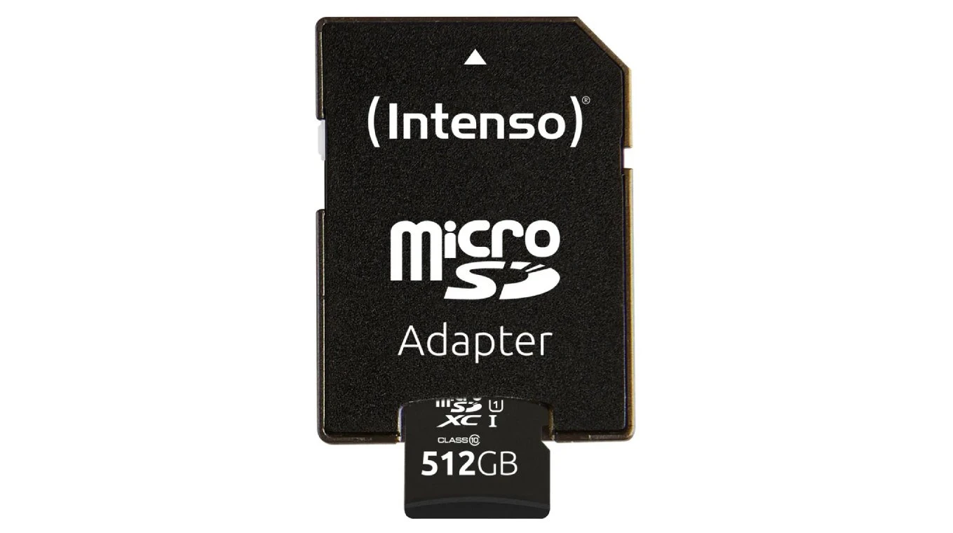INTENSO microSDXC Cards 512GB Class 10