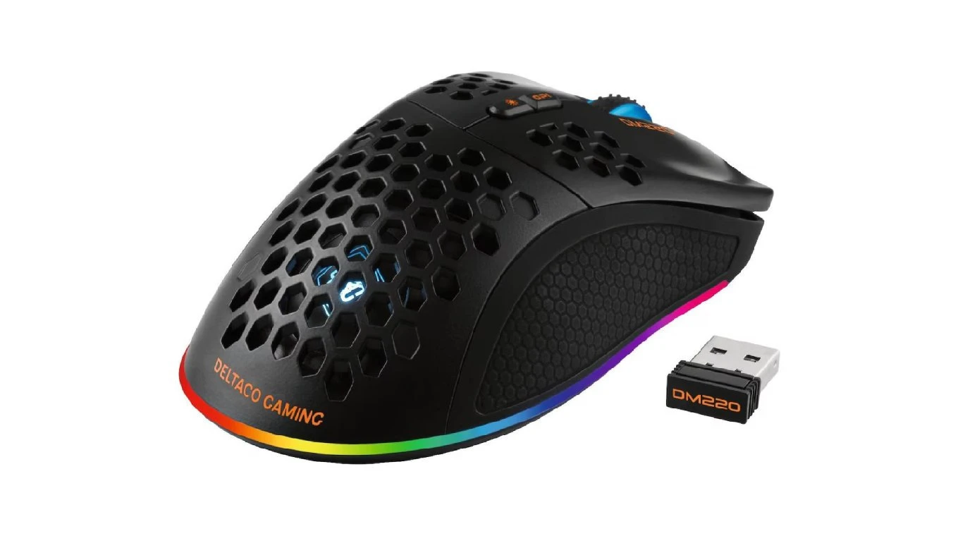 DELTACO DM220 Gaming Maus RGB