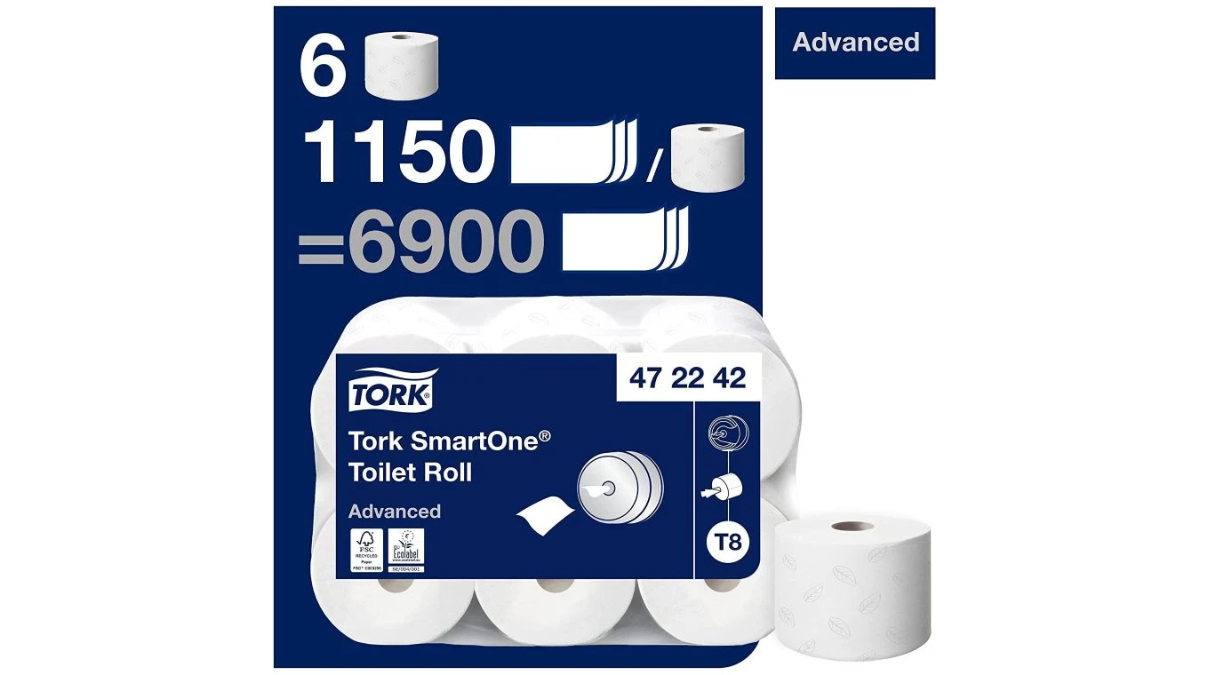 TORK WC-Papier Advanced SmartOne 2-lagig, 6 Rollen