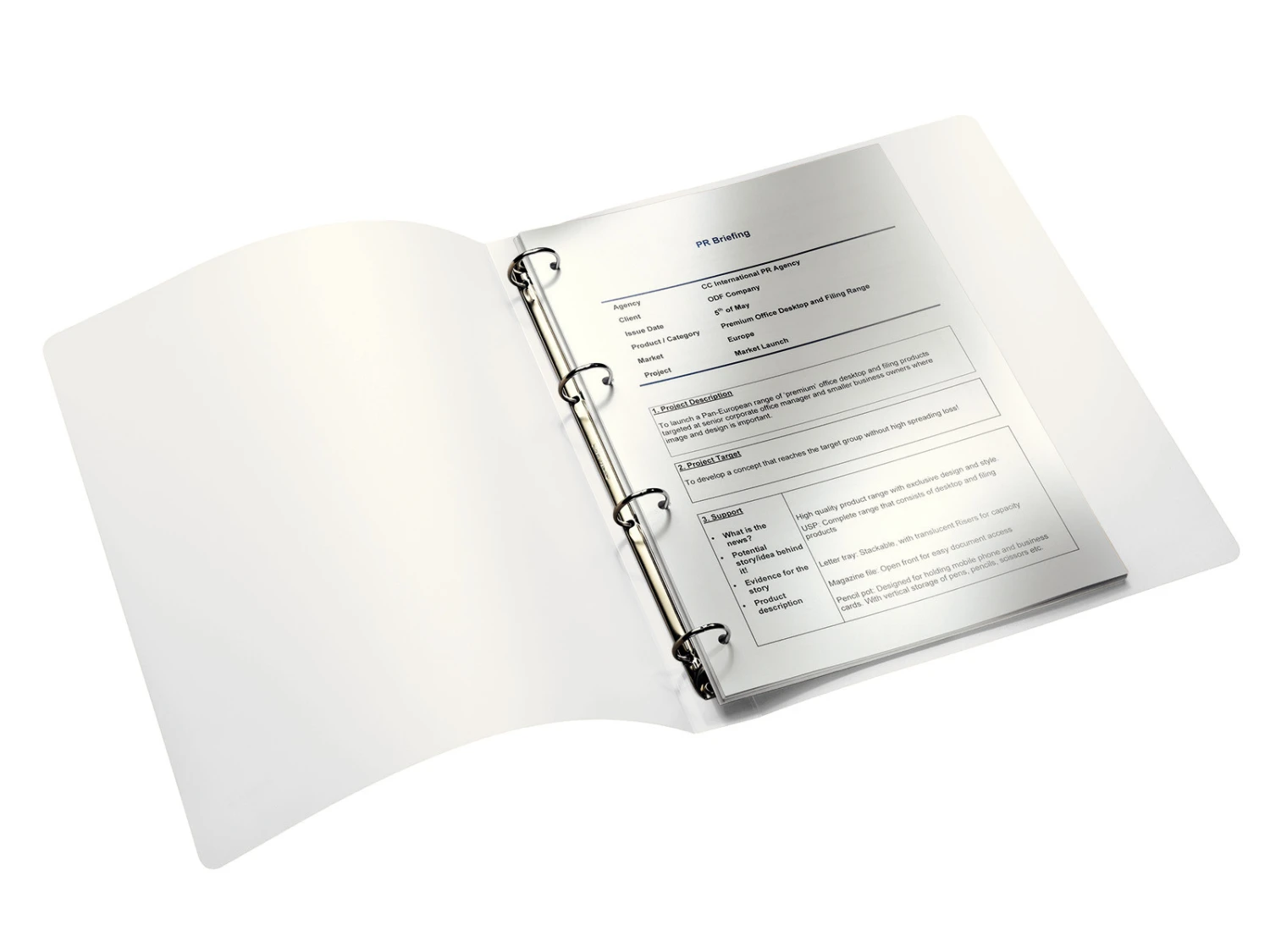 LEITZ Ringbuch WOW PP A4