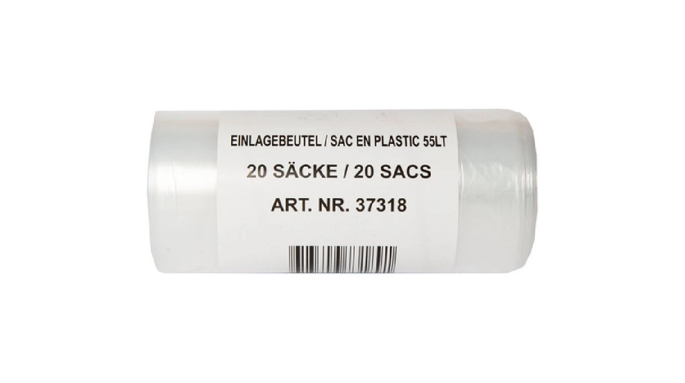 Einlagebeutel 55 L, 25 Rollen