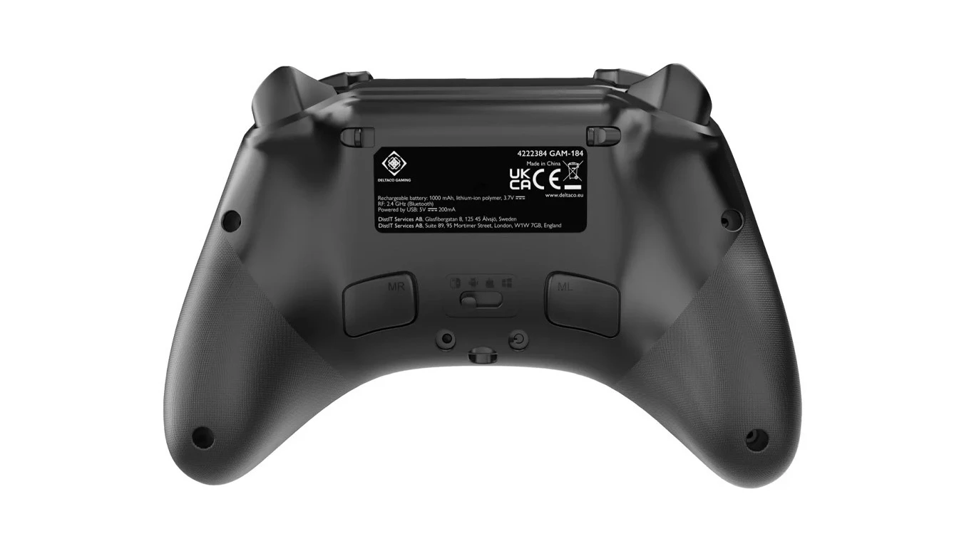 DELTACO GAMING Wirel. 3-in-1 PC & Switch Controller