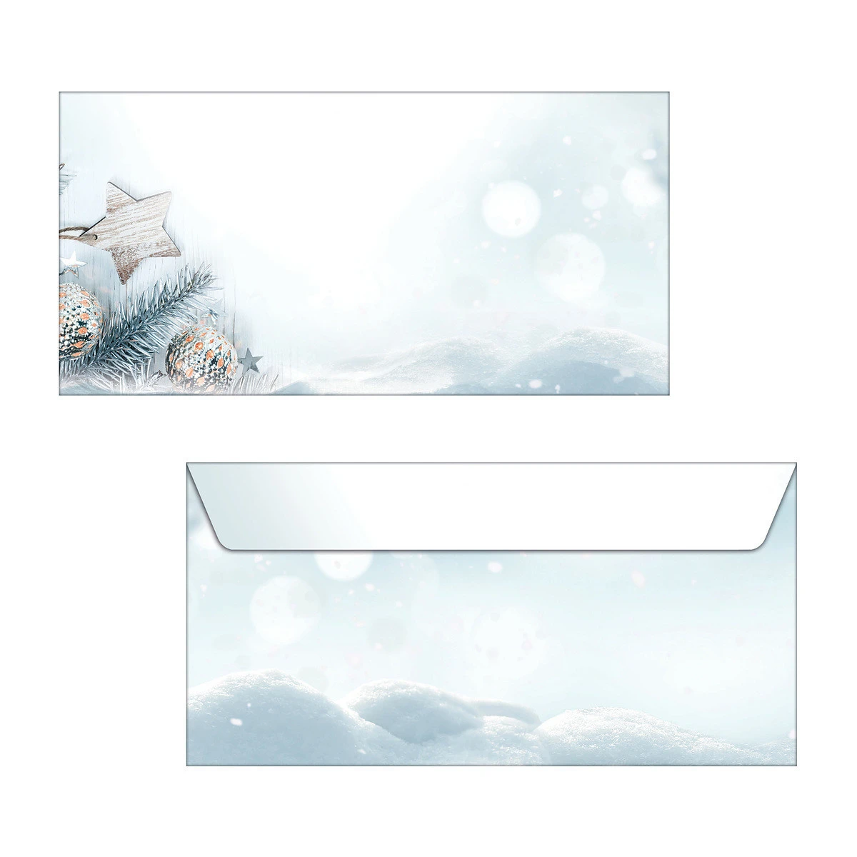 SIGEL DU312 Weihnachts-Couvert 11x22cm