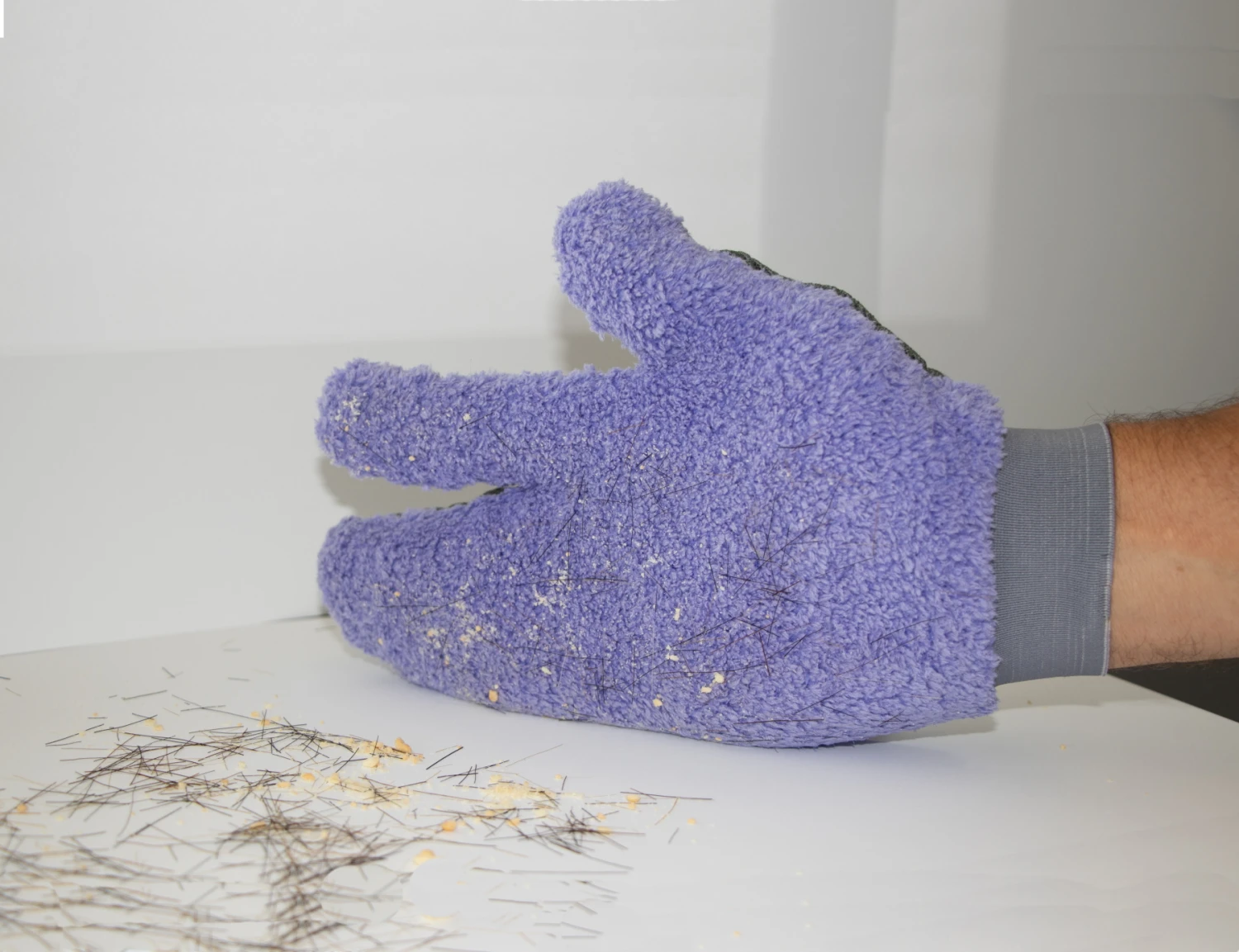 EDI CLEAN Mikrofaserhandschuh Magic Purple 1 Paar à 2 Stück