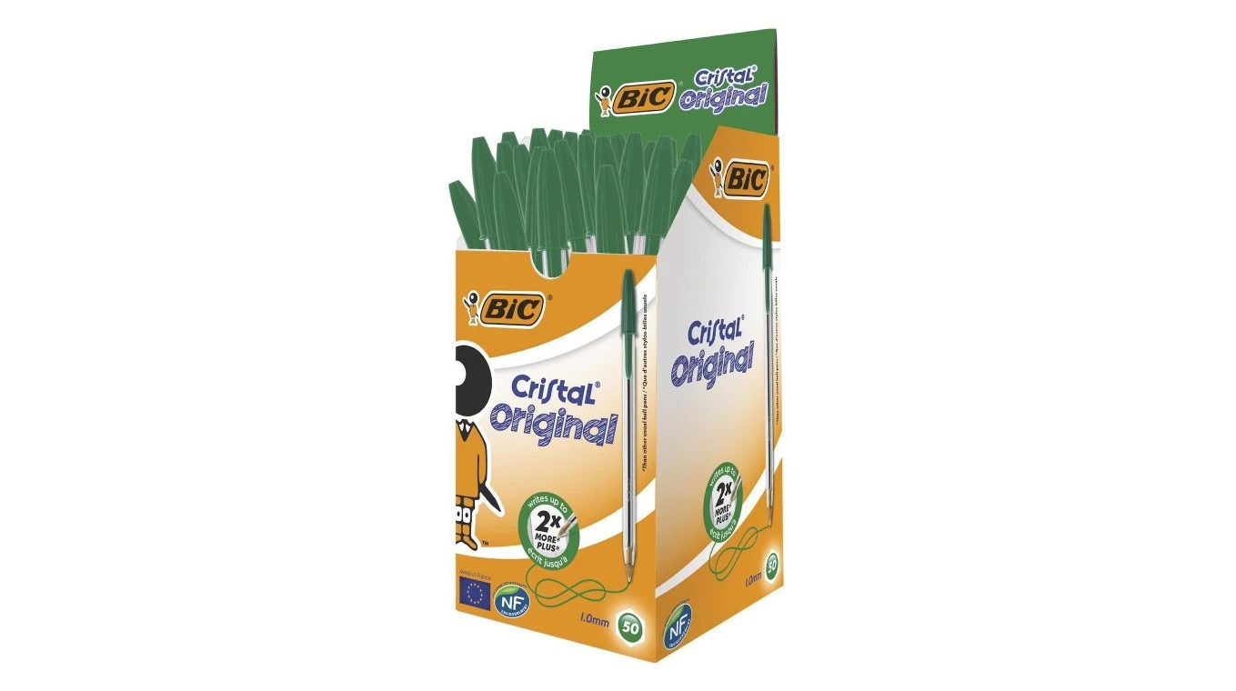 BIC Kugelschreiber Cristal M, 50 Stk.