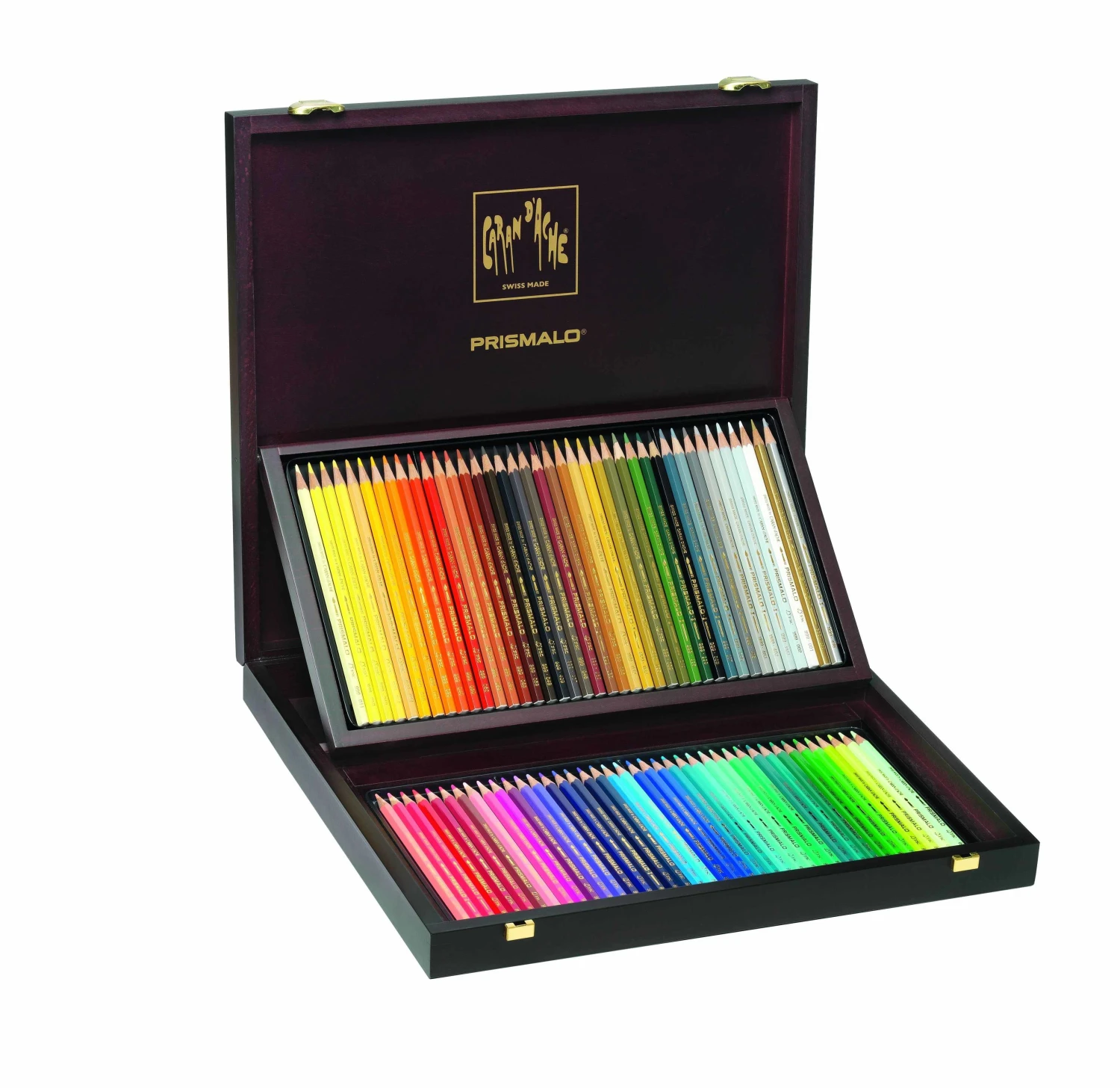 CARAN D'ACHE Farbstifte Prismalo 3 mm in Holzschachtel