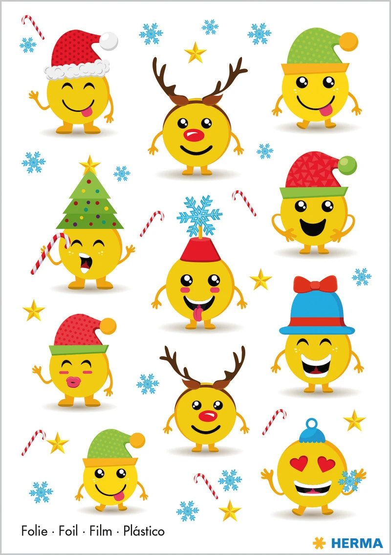HERMA Sticker Weihnachten - 11 Stk.