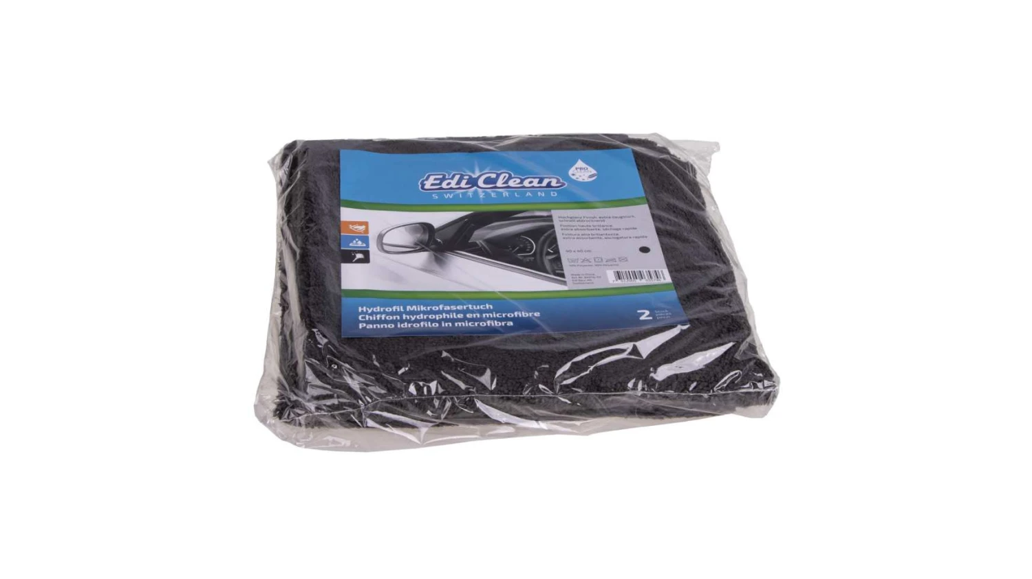 EDI CLEAN Mikrofasertücher Hydrofil 2 Stück