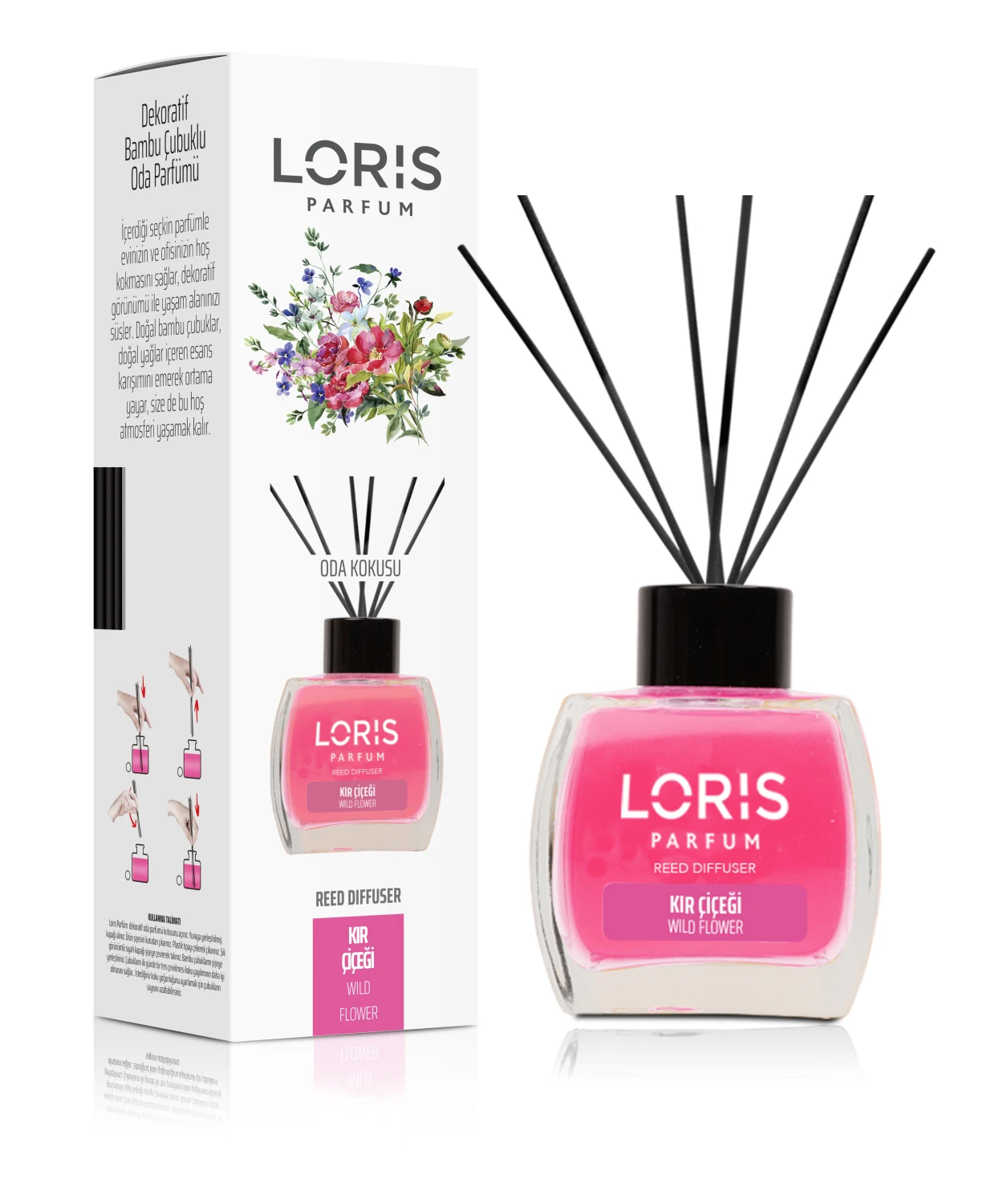 LORIS PARFUM Raumduft Wildflower 120 ml