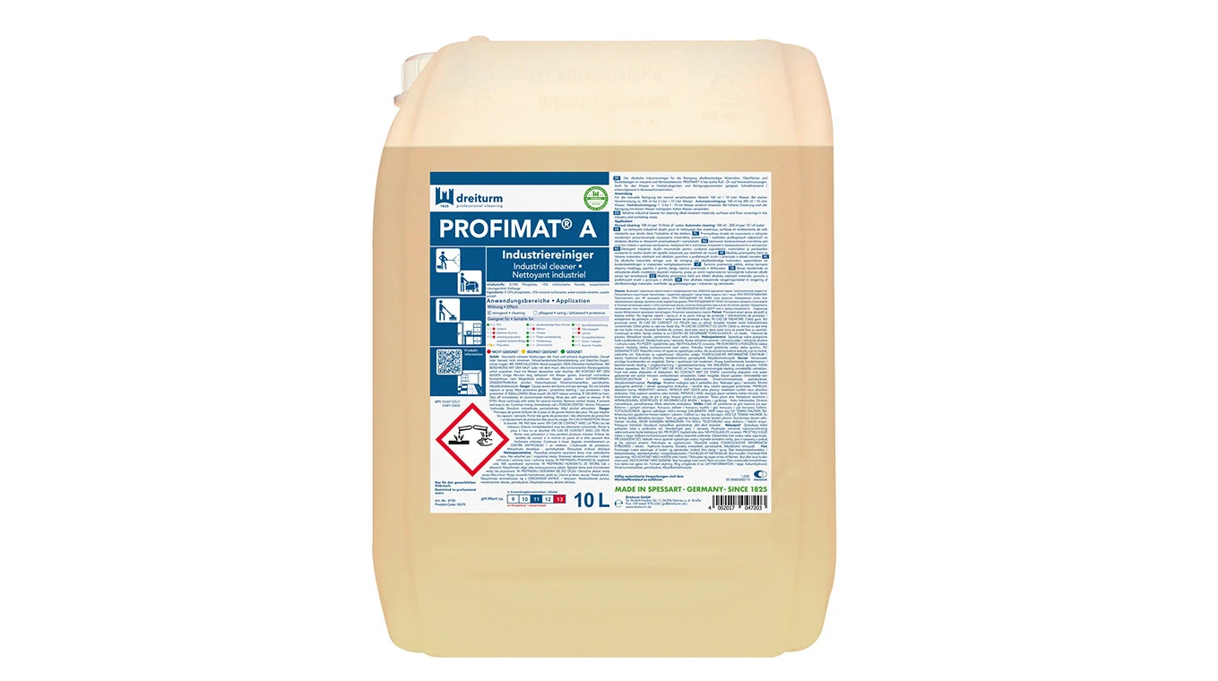 DREITURM Industriereiniger Profimat A 10 L