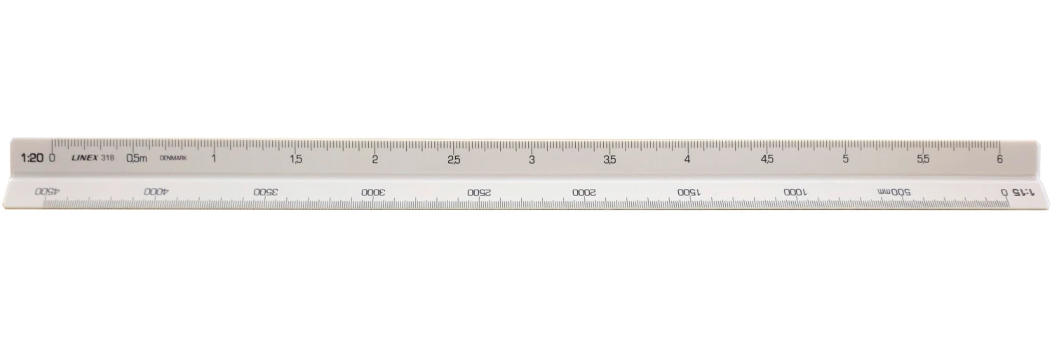 LINEX Dreikantmassstab 30 cm (95400L)
