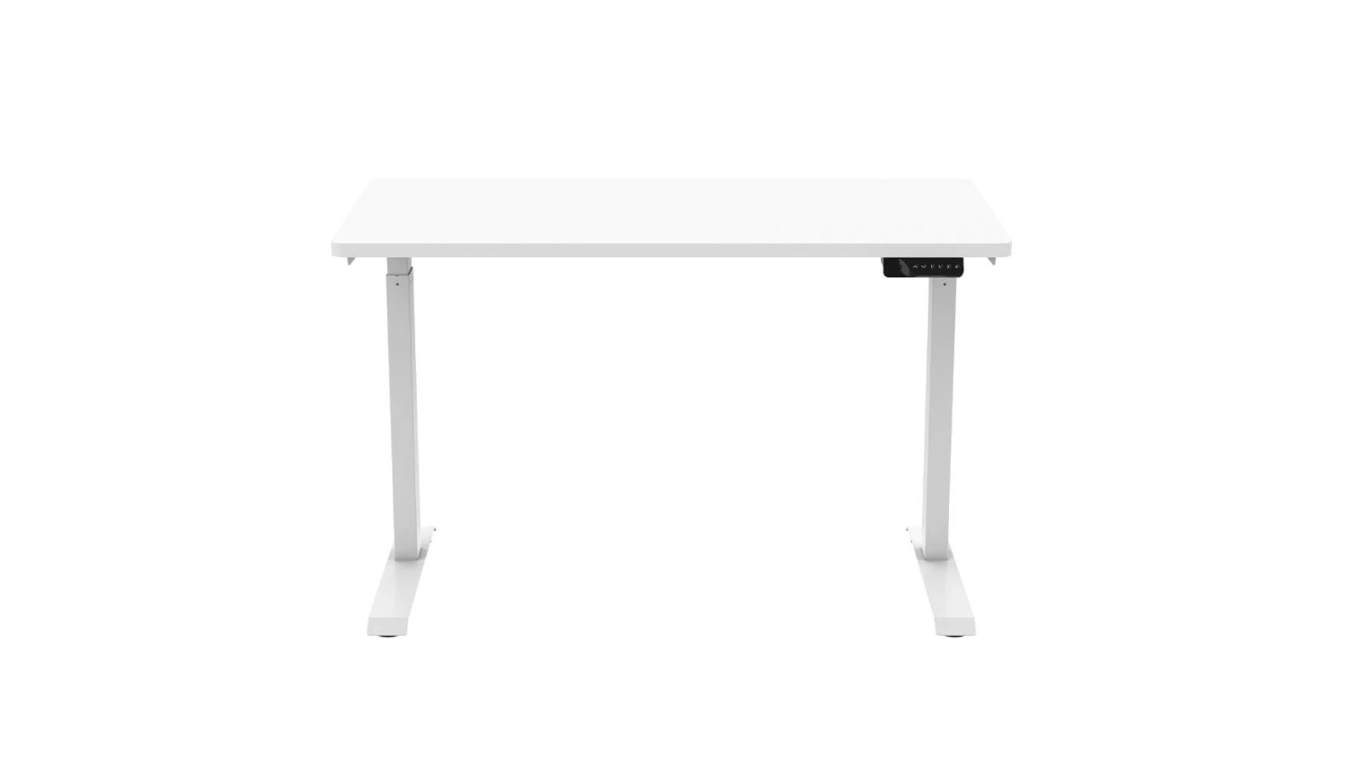 Contini höhenverstellbarer Bürotisch weiss 1.2 × 0.6 m