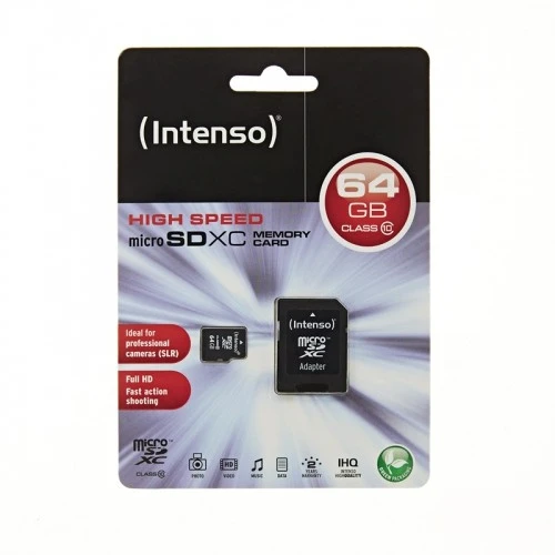 INTENSO Micro SD Class 10 - 64GB
