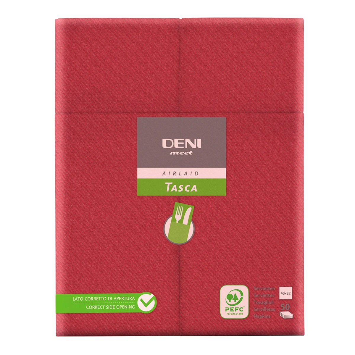 DENI meet Besteck-Servietten 50 Stück