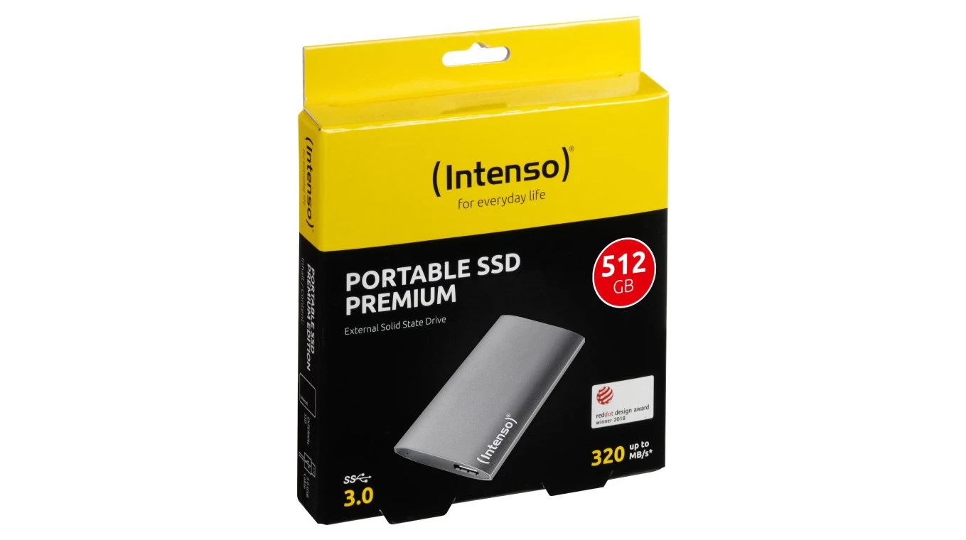 INTENSO Premium 512 GB Externe SSD