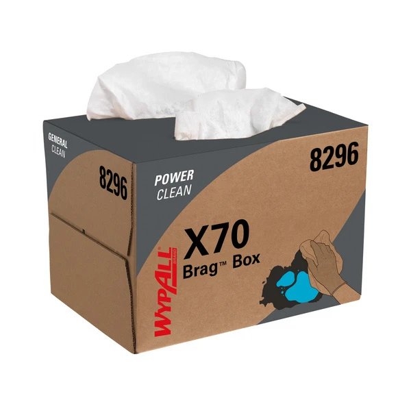 KIMBERLY-CLARK Wischtücher Wypall X70 Power Clean Brag Box 200 Blatt