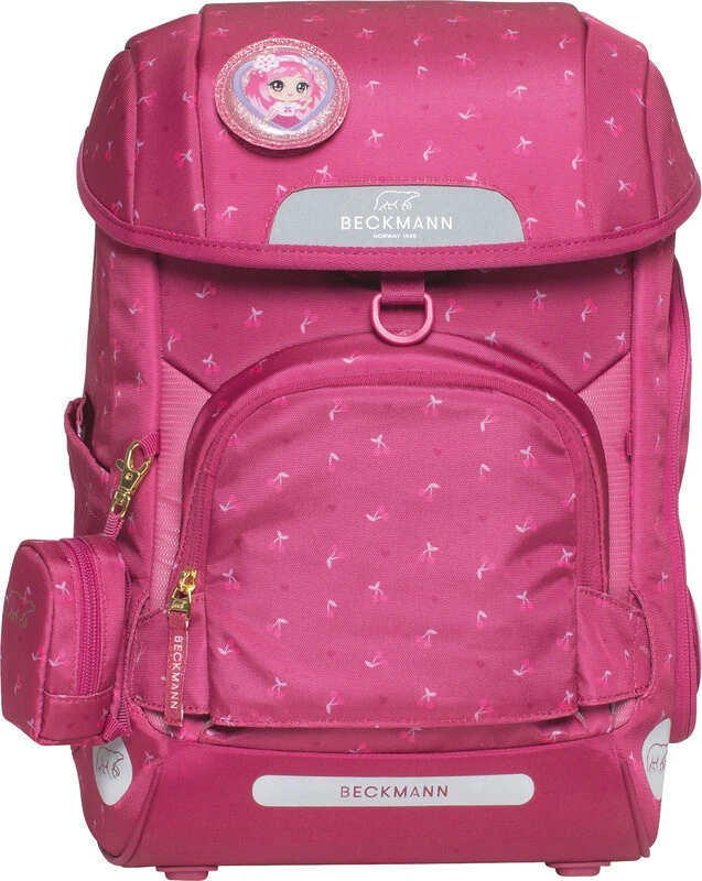 BECKMANN Schulrucksack-Set Plus Air mit Wendetasche