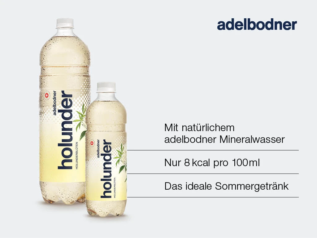 ADELBODNER Holunderblüten 6 x 1.5 Liter
