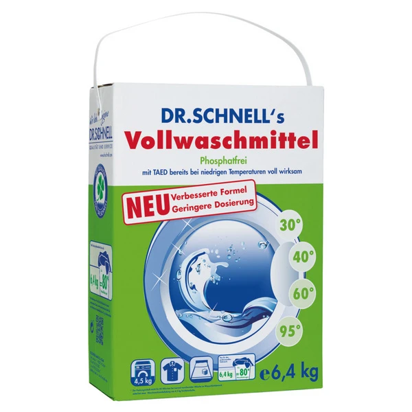 DR. SCHNELL Vollwaschmittel 6.4 kg