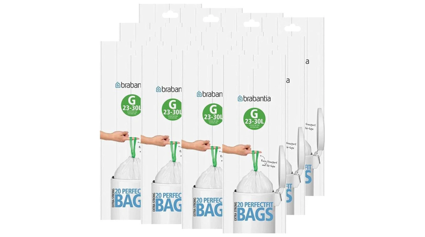 BRABANTIA Kehrichtsäcke 30 L, 12 Rollen