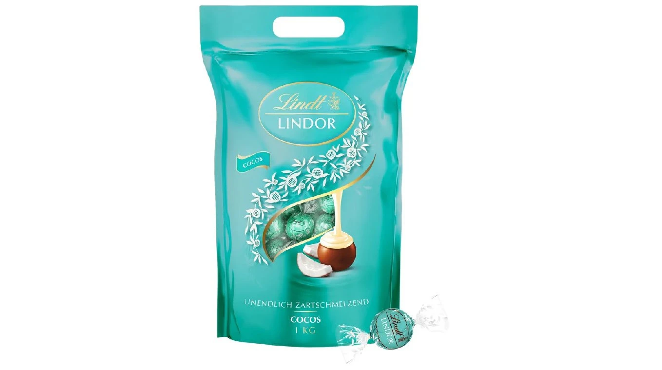 LINDT Lindor Kugeln Kokosnuss 1000g