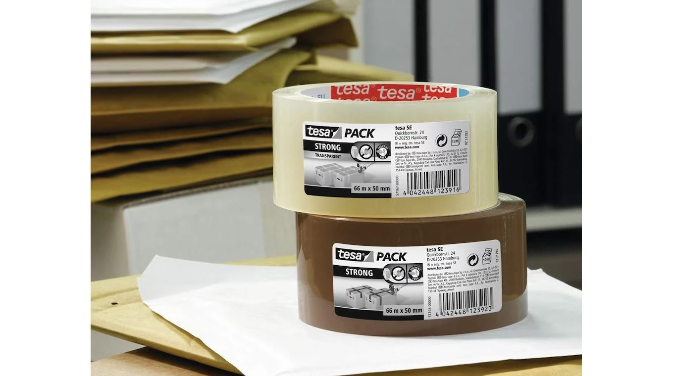 TESA Verpackungsband braun 50 mm x 66 m