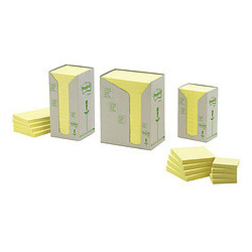 POST-IT Haftnotizen Recycling 24 x 100 Blatt