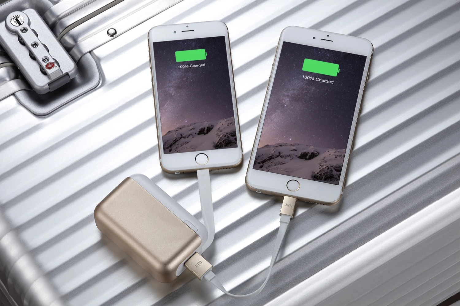 Just Mobile TopGum Batterie 6'000 mAh mit Ladestation