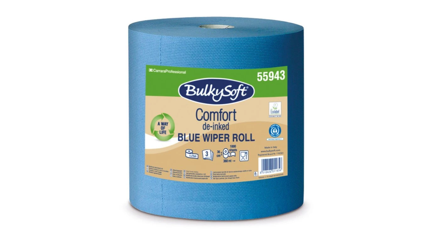 BULKYSOFT Papierwischtücher Comfort Maxi 3-lagig, 1 Rolle