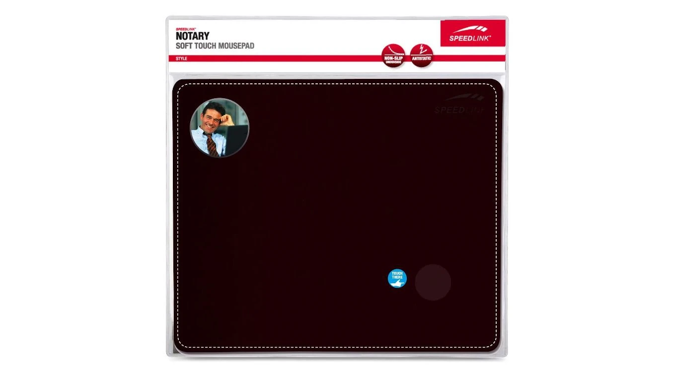 SPEEDLINK Soft Touch Mousepad Notary