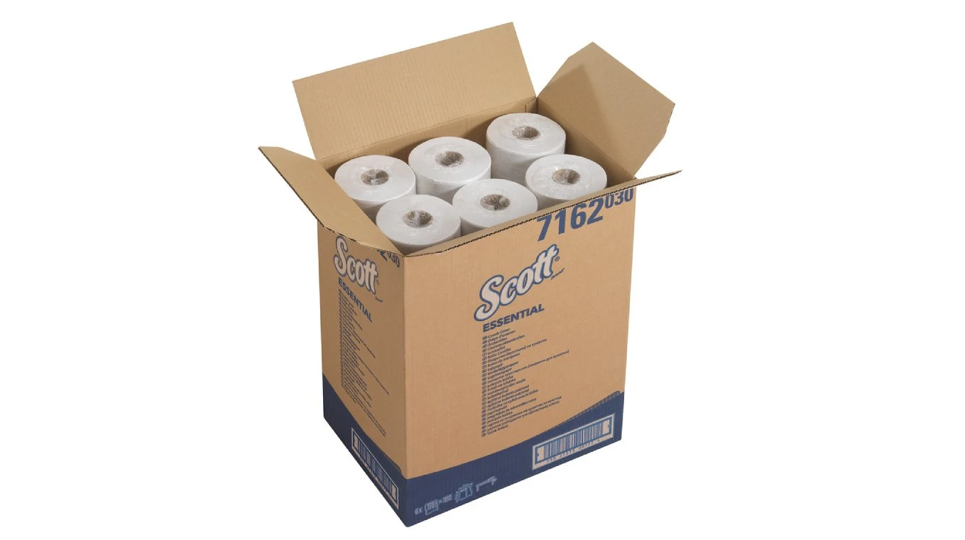 SCOTT Ärzterolle Essential 1-lagig, 59 cm x 73 lfm, 6 Rollen
