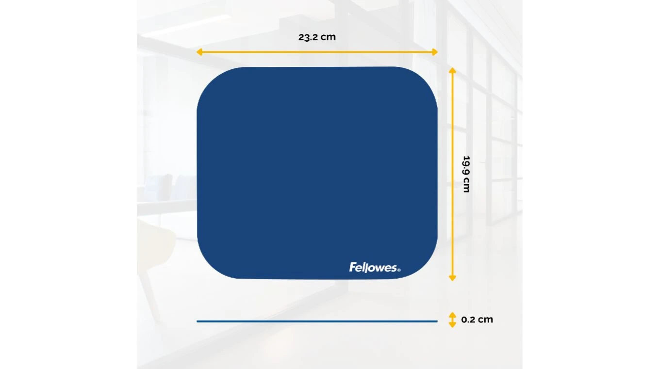 FELLOWES Mausmatte gummiert