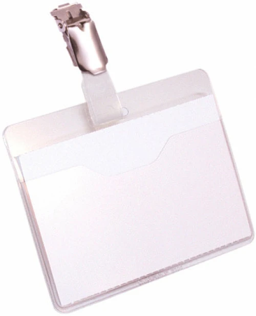 DURABLE Namensschild mit Clip 60 x 90 mm, 8106-19