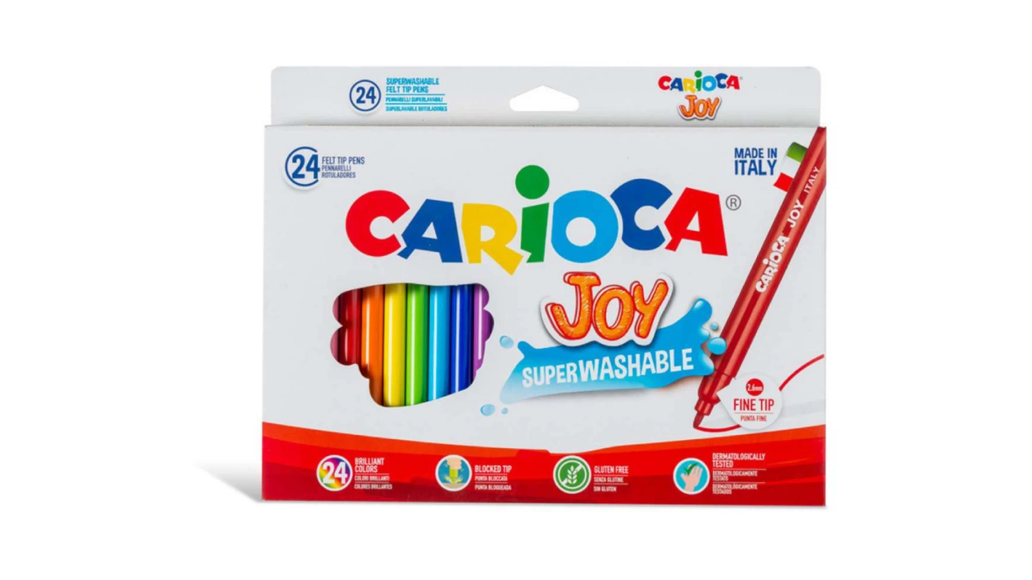CARIOCA Fasermaler Joy 2.6 mm - 24 Stück