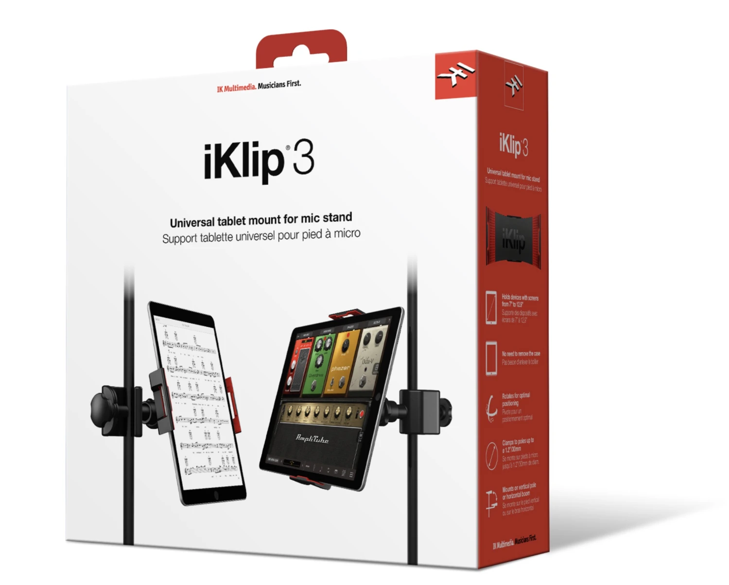 IK Multimedia iKlip 3 Mikrofonständerhalterung