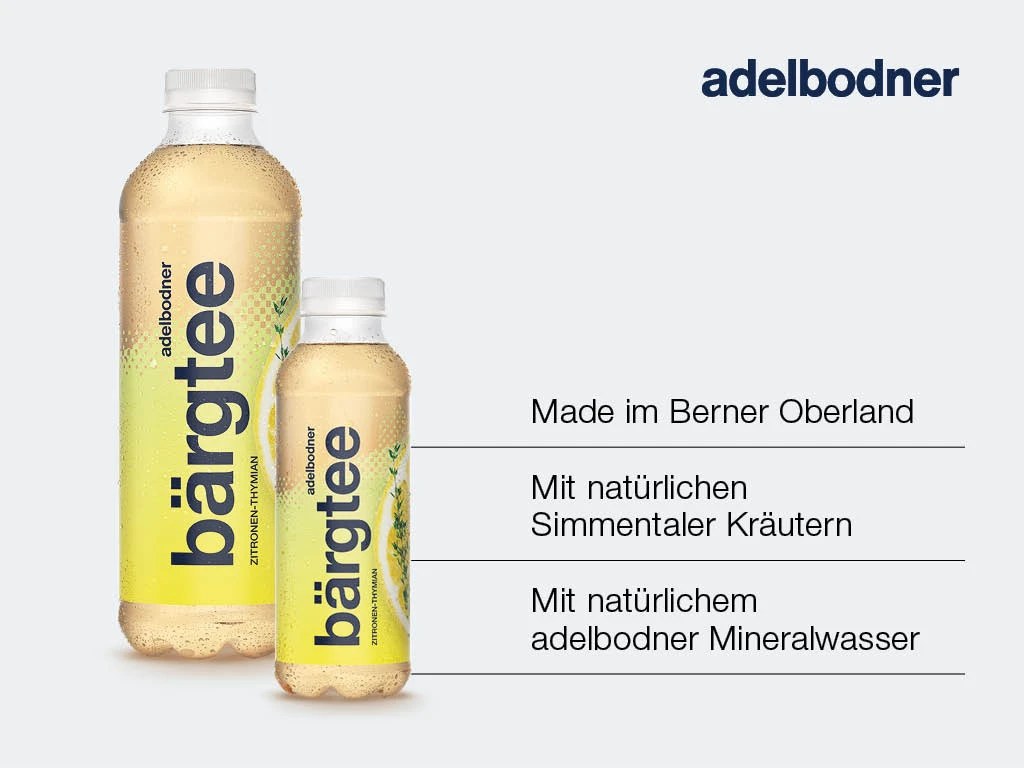 ADELBODNER Bärgtee Zitronen-Thymian 6 x 5 dl