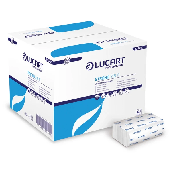 LUCART Spenderservietten Strong 2-lagig 6'000 Stück