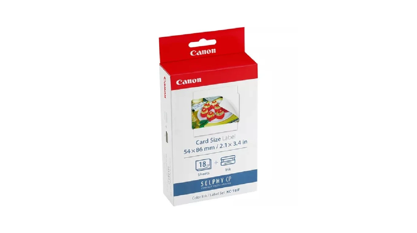 CANON Farbtinte/Kleberset 8,6x5,4cm