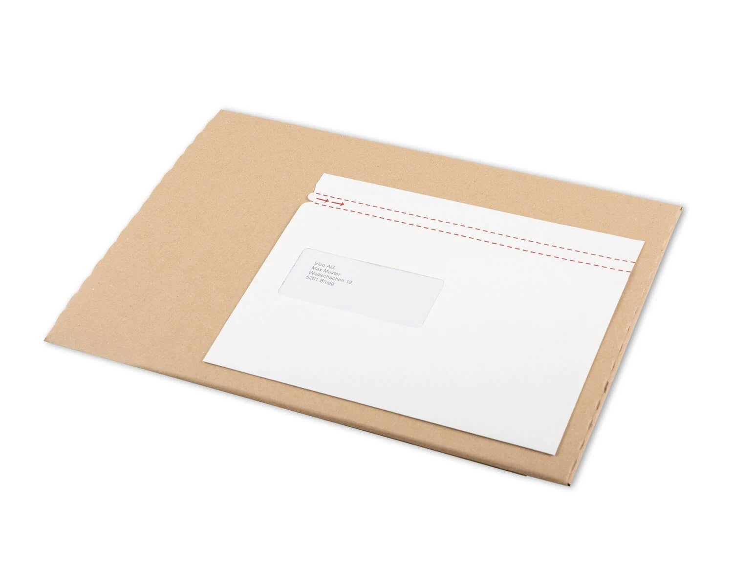 ELCO Quick Vitro Papier C5, neutral , Fenster links