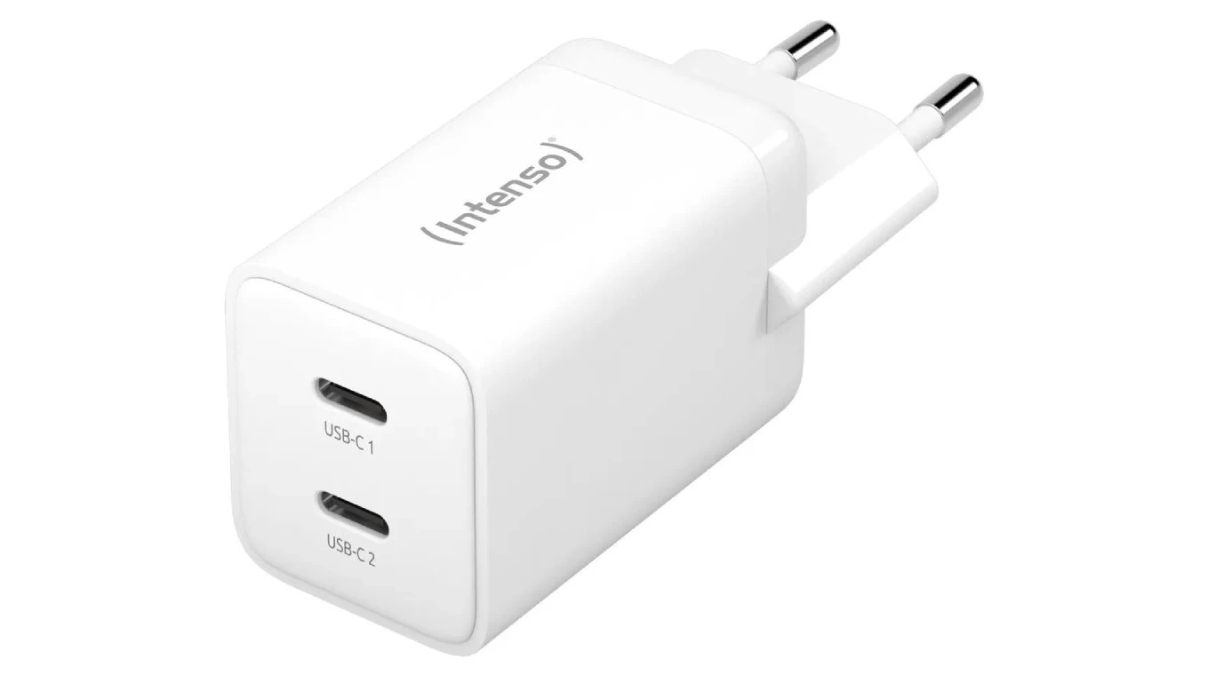 INTENSO Power Charger 40W GaN 2x USB-C